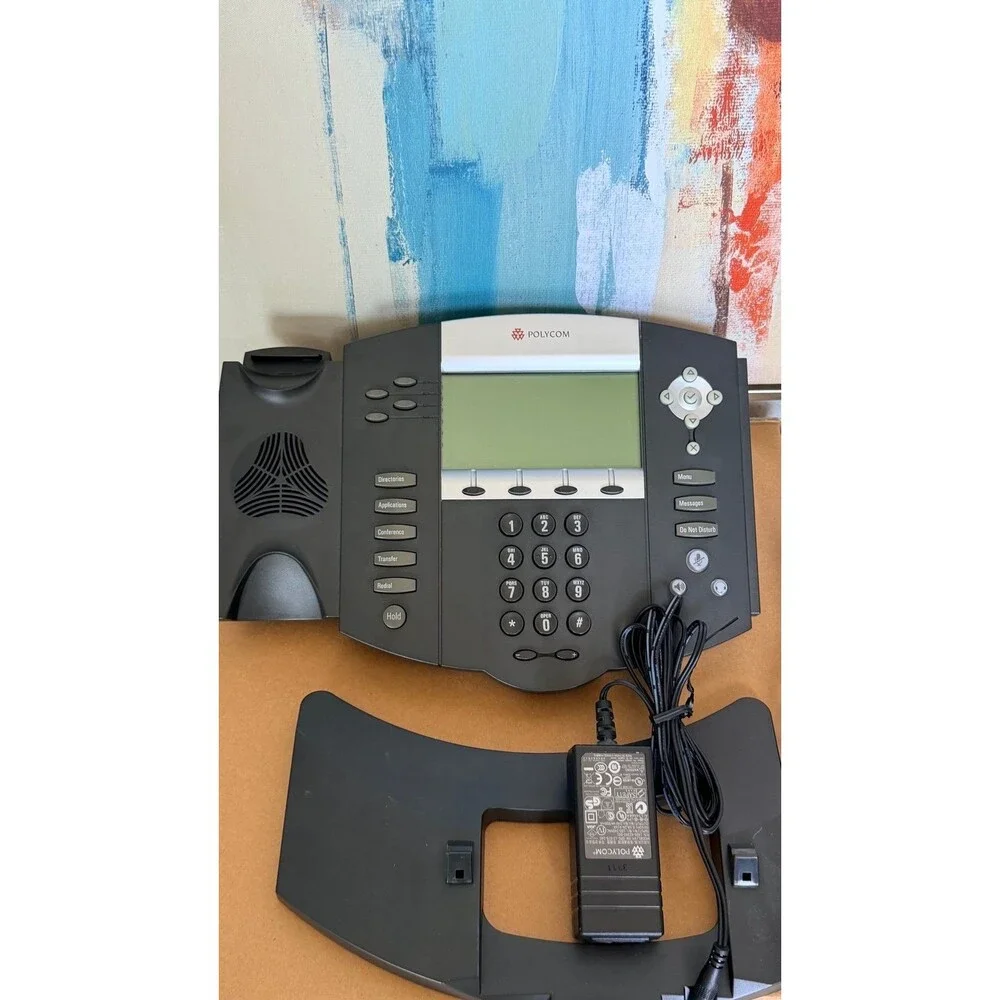 Complete Polycom SoundPoint IP 550 SIP Business Phone